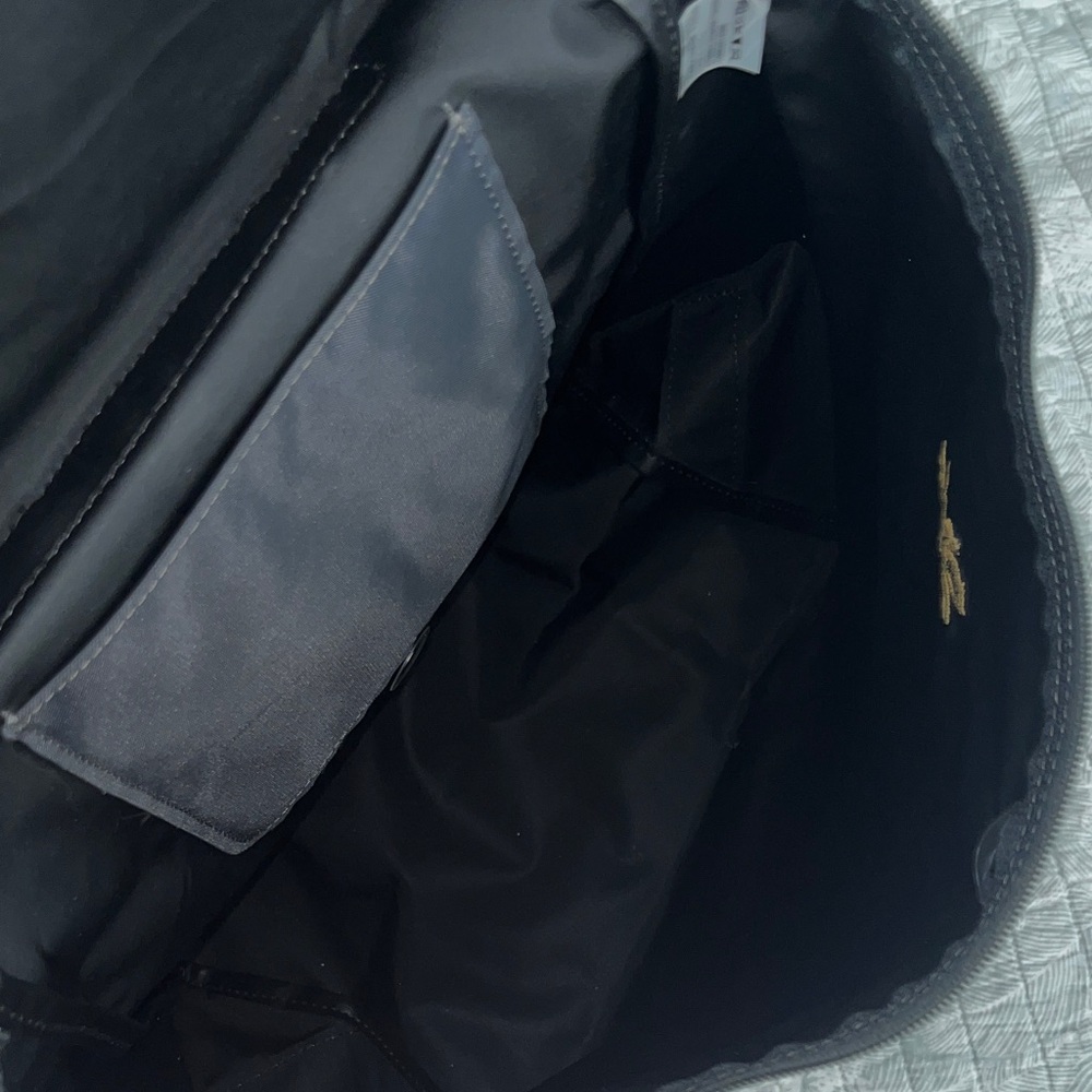 Longchamp large gunmetal Backpack - Picture 4 of 7